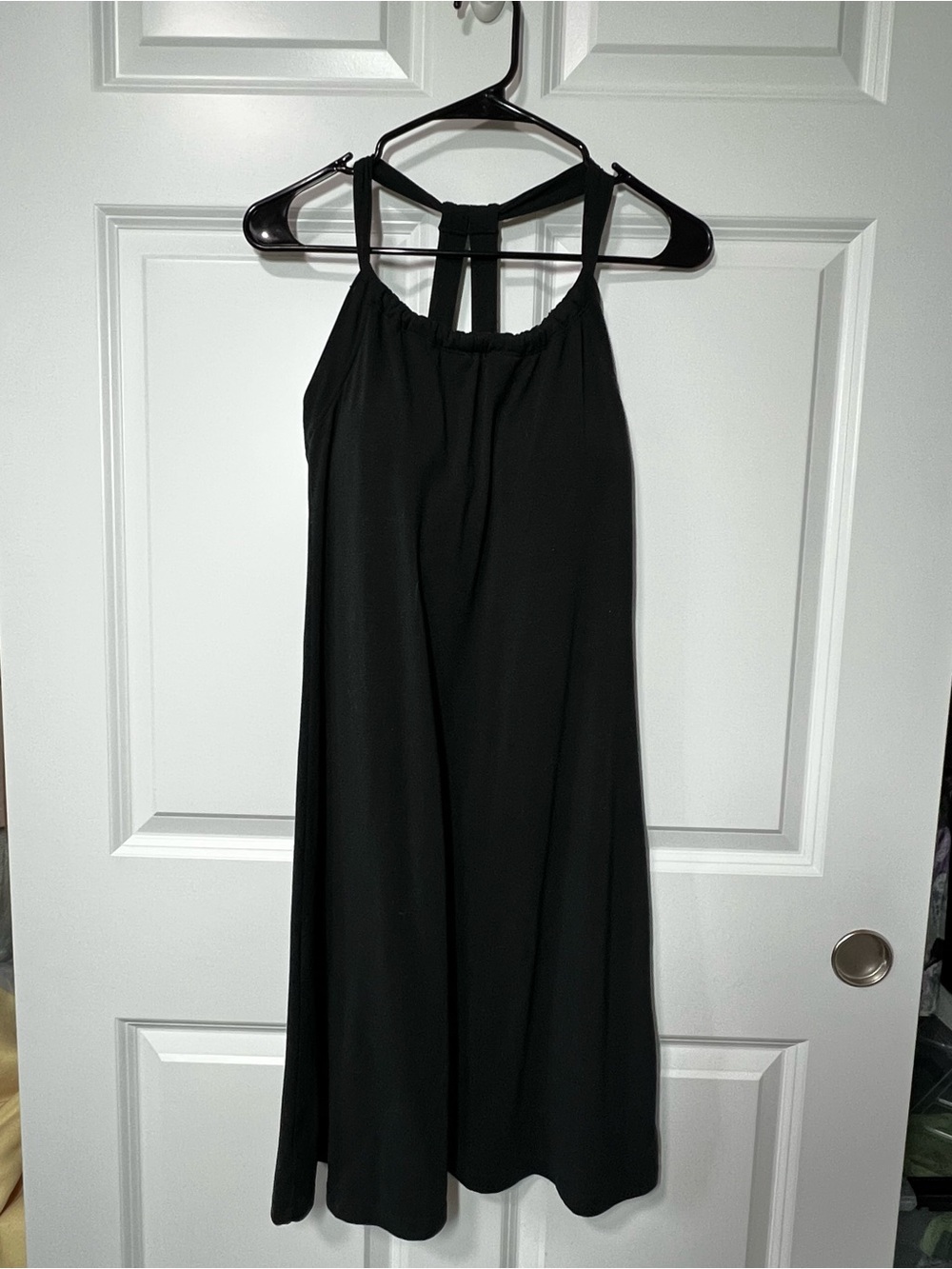 Prana Black Halter Tank Dress Women's Med